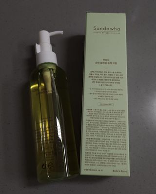 스킨큐어 산다화 순한 클렌징 동백 오일 200ml — 5점을 준 리뷰어가 2023년 4월 올린 사용 사진