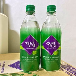 몽베스트 Montbest with Sparkling water Lemon OR Lime 20병(랜덤) — 5점을 준 리뷰어가 2021년 10월 올린 사용 사진