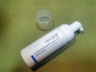 [바이로담] 저자극 약산성버블 폼 폼클렌징 150ml — 5점을 준 리뷰어가 2021년 3월 올린 사용 사진