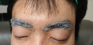 엔트로피메이크업 터프 브로우리프트펌 — 4점을 준 리뷰어가 2021년 11월 올린 사용 사진