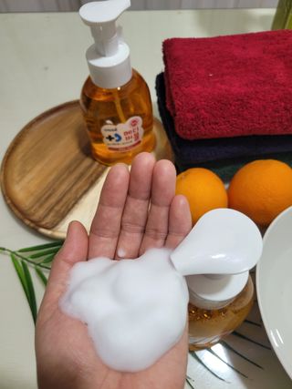 오쎄 메디버블 핸드워시폼 500ml 1+1 — 5점을 준 리뷰어가 2023년 4월 올린 사용 사진