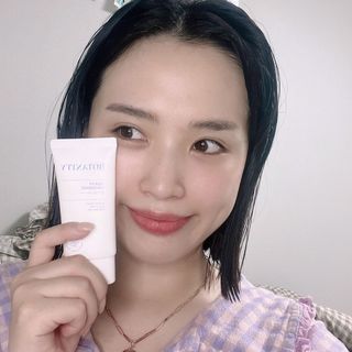 보타니티 촉촉수분자차 아쿠아핏 선 에센스 50ml + 보송톤업자차 징크 선 로션 50ml SPF50+ PA++++ (4/25) — 5점을 준 리뷰어가 2022년 4월 올린 사용 사진