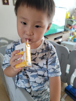 메디웰 페디아드링크 미니 바나나맛 — 5점을 준 리뷰어가 2022년 8월 올린 사용 사진