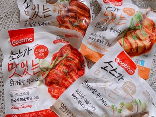 굽네몰 [굽네] 소스가 맛있는 닭가슴살 슬라이스 4종 — 5점을 준 리뷰어가 2021년 5월 올린 사용 사진