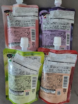 ORIHIRO 오리히로 곤약젤리 제로칼로리 130g 4종 4팩(맛별로 1팩씩) — 5점을 준 리뷰어가 2023년 1월 올린 사용 사진