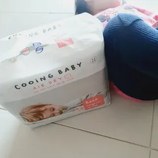 쿠잉 에어드라이  풀커버 밴드기저귀 (S/M/L) 1팩 — 5점을 준 리뷰어가 2023년 1월 올린 사용 사진