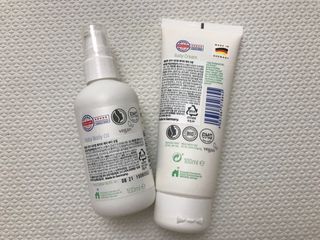 mom e 맘이 내추럴 베이비 케어 크림+바디오일 — 1.5점을 준 리뷰어가 2021년 1월 올린 사용 사진