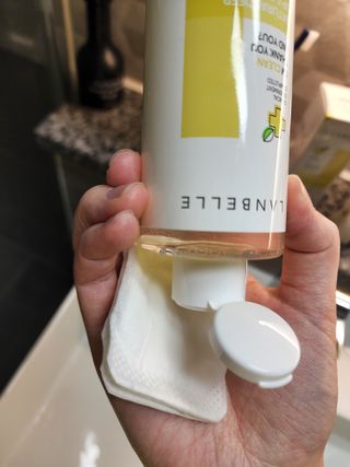 랑벨 내츄럴 딥 립앤아이 리무버 210ml — 5점을 준 리뷰어가 2022년 6월 올린 사용 사진