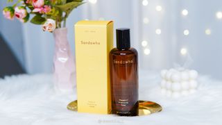 스킨큐어 산다화 비타민c 화이트닝 토너 150ml — 5점을 준 리뷰어가 2022년 2월 올린 사용 사진