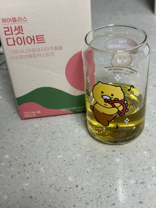 [경남제약헬스케어] 케어플러스 리셋 다이어트 청포도맛 100ml X 5포 (5일분) — 4.5점을 준 리뷰어가 2023년 5월 올린 사용 사진