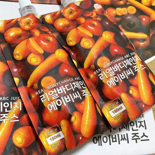 알쥬 리얼바디체인지 ABC주스 — 5점을 준 리뷰어가 2022년 8월 올린 사용 사진