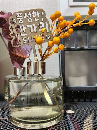 [코코도르] 추석 디퓨저 200ml 2ea+명절 기프트백1ea — 5점을 준 리뷰어가 2024년 9월 올린 사용 사진