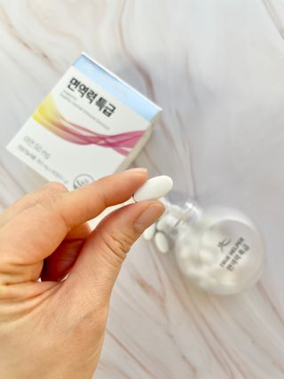 트루헬퍼 면역력특급 면역력높이는 영양제 1박스 2개월 — 5점을 준 리뷰어가 2023년 2월 올린 사용 사진