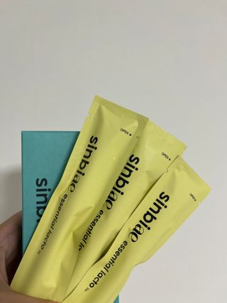 신비애(sinbiae) [신비애] 에센셜 락토 7개입 — 5점을 준 리뷰어가 2022년 9월 올린 사용 사진