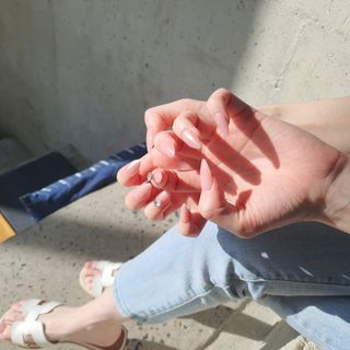 데싱디바 매직프레스 가을신상 스틸레토+오발_5종 중 택1 — 5점을 준 리뷰어가 2021년 10월 올린 사용 사진