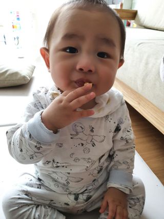 아비삭과일칩 5종 /딸기,사과,배,귤,무화과 5종 — 5점을 준 리뷰어가 2021년 4월 올린 사용 사진