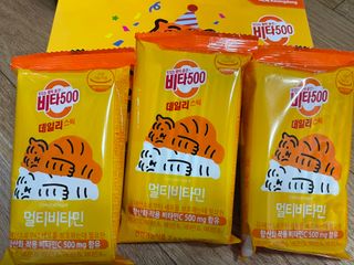 광동생활건강 [광동] 비타 500 데일리 스틱 VB, VC를 함유한 멀티비타민 30포+30포 — 5점을 준 리뷰어가 2022년 7월 올린 사용 사진