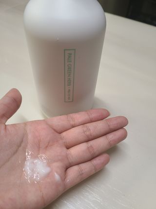 멈칫(MUMCHIT) 멈칫 단백질 퀵트리트먼트 — 4점을 준 리뷰어가 2021년 12월 올린 사용 사진