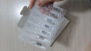 유니베르소 산소앰플 7일 집중케어 앰플 — 4.5점을 준 리뷰어가 2021년 5월 올린 사용 사진