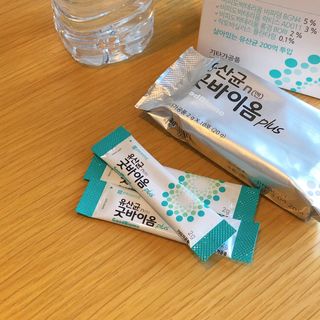 프리마인 유산균 국가지정연구소 선정, 살아있는 생유산균 200억 마리의 힘. 유산균n굿바이옴플러스 — 3점을 준 리뷰어가 2021년 10월 올린 사용 사진