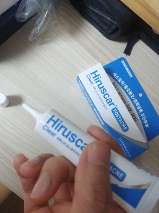 히루스카 포스트아크네 클리어 — 5점을 준 리뷰어가 2021년 1월 올린 사용 사진