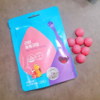 [푸름웰니스] 라바 쑥쑥구미 36g — 5점을 준 리뷰어가 2021년 12월 올린 사용 사진