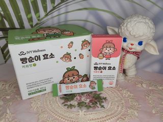 아이비웰니스 빵순이 식탁 위의 필수템! 빵순이 효소 키위맛 100포 + 석류맛 14포 (총 114포) — 5점을 준 리뷰어가 2023년 1월 올린 사용 사진
