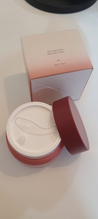 SOONWITH 바이오 수퍼 아쿠아 하이드로 젤 크림 — 5점을 준 리뷰어가 2021년 5월 올린 사용 사진