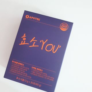 [푸름웰니스] 아포텍 효소 YOU 1개월3g 30포 — 5점을 준 리뷰어가 2021년 10월 올린 사용 사진