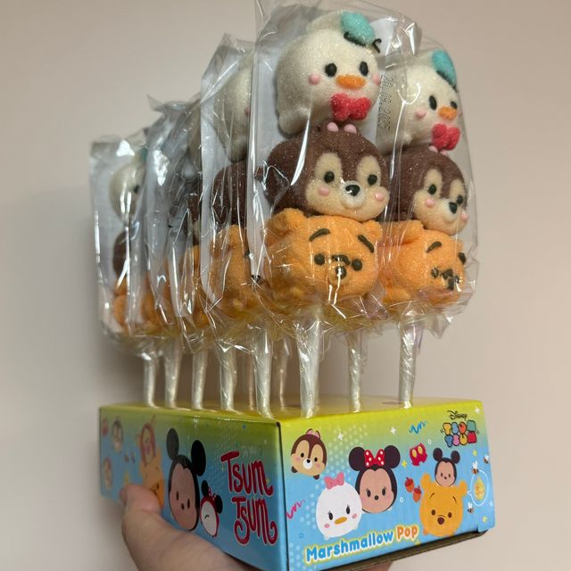 디즈니 마시멜로팝 45g x 12ea 리뷰 사진
