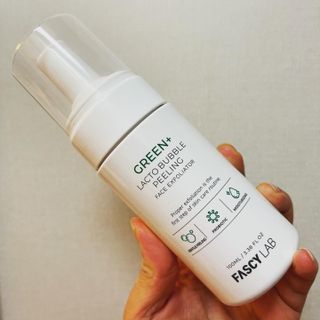 파시랩 그린 플러스 락토 버블 필링 — 5점을 준 리뷰어가 2021년 5월 올린 사용 사진
