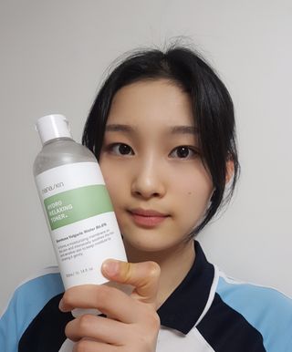 나나스킨 하이드로릴렉싱토너 — 5점을 준 리뷰어가 2021년 4월 올린 사용 사진