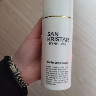 약손명가코스메틱 산 크리스타 원더 세븐 클렌징 80ml — 5점을 준 리뷰어가 2021년 2월 올린 사용 사진