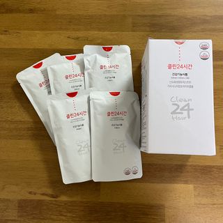 클린24시간 1BOX(5포) + 전용보틀(500ml) — 5점을 준 리뷰어가 2022년 8월 올린 사용 사진
