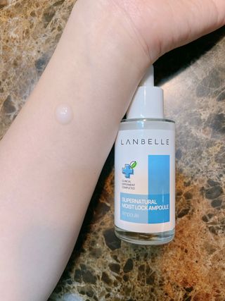 랑벨 수퍼내츄럴 수분잠금 앰플 50ml — 5점을 준 리뷰어가 2023년 1월 올린 사용 사진