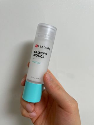 리더스코스메틱 카밍 바이오틱스 앰플 — 5점을 준 리뷰어가 2021년 2월 올린 사용 사진