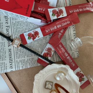 이너미인 석류 콜라겐 스틱 — 5점을 준 리뷰어가 2021년 1월 올린 사용 사진