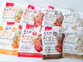 굽네몰 [굽네] 소스가 맛있는 닭가슴살 슬라이스 4종 — 5점을 준 리뷰어가 2021년 3월 올린 사용 사진