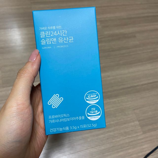 클린24시간 슬림앤유산균 1박스 (3.5g X 15포) 리뷰 사진