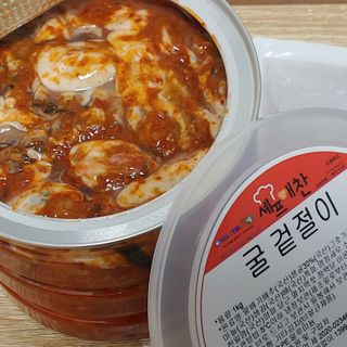 셰프애찬 별미김치 굴겉절이 1kg — 5점을 준 리뷰어가 2022년 12월 올린 사용 사진