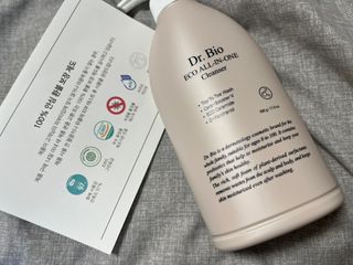 닥터바이오 에코 올인원 클렌저 500g — 5점을 준 리뷰어가 2023년 11월 올린 사용 사진