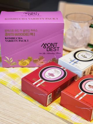 [몽베스트] 위드더 블랜딩 하우스 콤부차 _ 버라이어티팩 — 5점을 준 리뷰어가 2023년 12월 올린 사용 사진