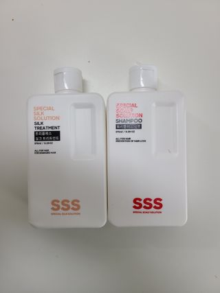 트리플에스 탈모 샴푸 275ml + 실크 트리트먼트 275ml — 5점을 준 리뷰어가 2021년 2월 올린 사용 사진