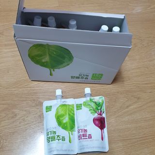 탐라원 유기농 제주산 건강즙 3종 - 양배추즙 비트즙 당근즙 — 5점을 준 리뷰어가 2021년 12월 올린 사용 사진