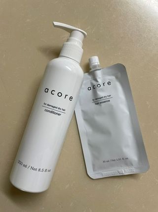 어코어 데미지케어 컨디셔너 — 4.5점을 준 리뷰어가 2021년 1월 올린 사용 사진