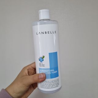 랑벨 수퍼내츄럴 수분잠금 토너 500ml (수분, 보습, 피부장벽 토너) — 5점을 준 리뷰어가 2022년 4월 올린 사용 사진