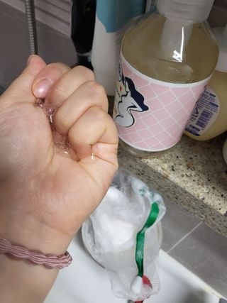 빅그린 임산부 전용라인 3종세트 - 샴푸500ml,트리트먼트500ml,바디워시500ml — 4점을 준 리뷰어가 2022년 8월 올린 사용 사진