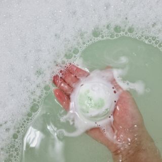 버블데이 배쓰밤 거품입욕제 버블바 6종 — 5점을 준 리뷰어가 2021년 9월 올린 사용 사진