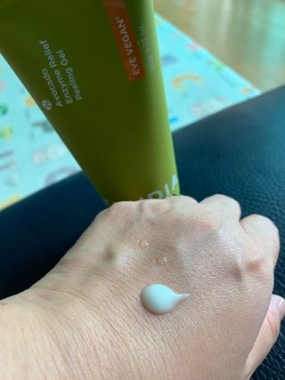 [후르디아] 아보카도 비건 약산성 효소필링젤 — 4.5점을 준 리뷰어가 2021년 8월 올린 사용 사진