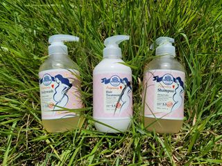 빅그린 임산부 전용라인 3종세트 - 샴푸500ml,트리트먼트500ml,바디워시500ml — 5점을 준 리뷰어가 2022년 8월 올린 사용 사진